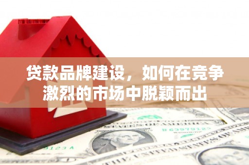 解放贷款品牌建设，如何在竞争激烈的市场中脱颖而出