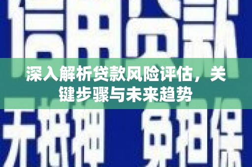 解放深入解析贷款风险评估，关键步骤与未来趋势