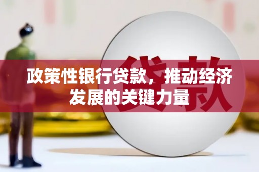 解放政策性银行贷款，推动经济发展的关键力量