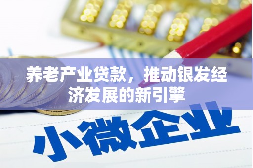 解放养老产业贷款，推动银发经济发展的新引擎