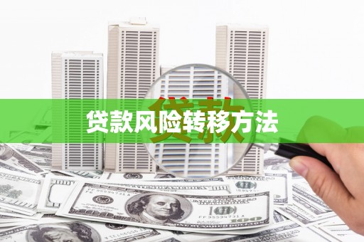 解放贷款风险转移方法