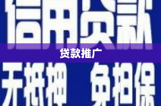 解放贷款推广