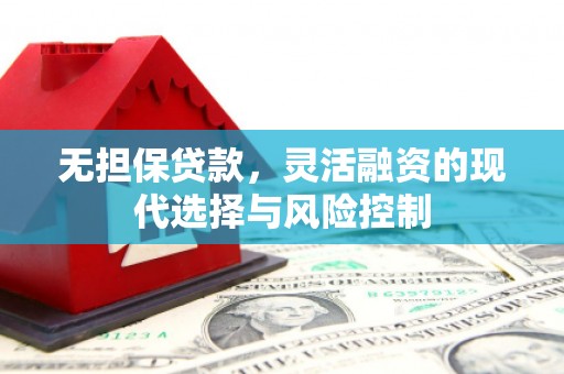 解放无担保贷款，灵活融资的现代选择与风险控制