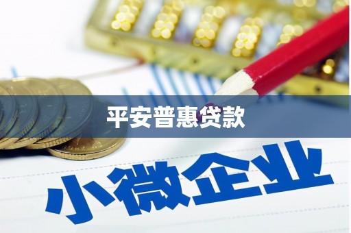 解放平安普惠贷款