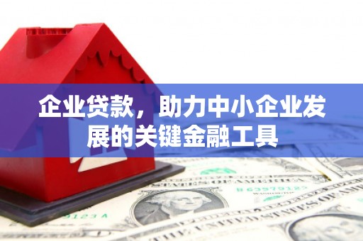 解放企业贷款，助力中小企业发展的关键金融工具