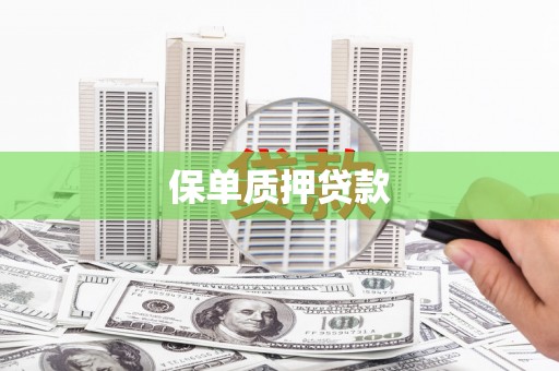 解放保单质押贷款