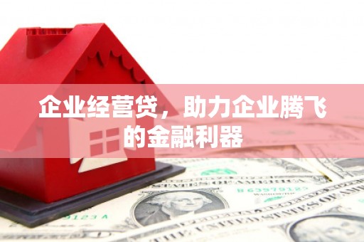 解放企业经营贷，助力企业腾飞的金融利器