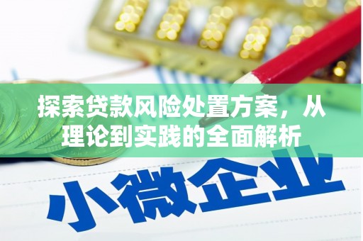 解放探索贷款风险处置方案，从理论到实践的全面解析