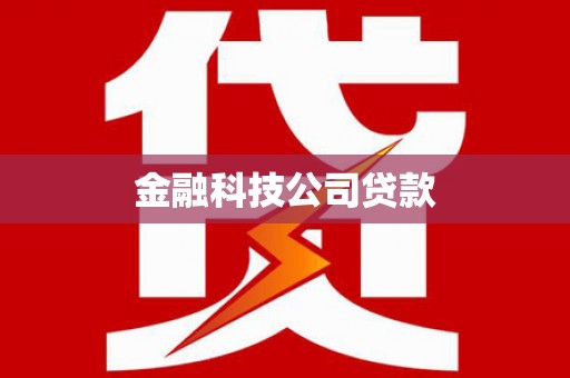 解放金融科技公司贷款
