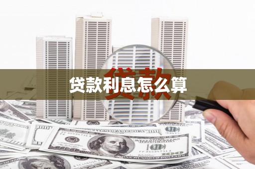 解放贷款利息怎么算