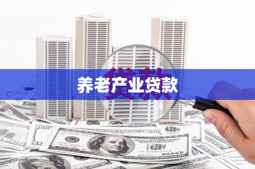 解放养老产业贷款