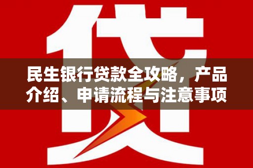 解放民生银行贷款全攻略，产品介绍、申请流程与注意事项